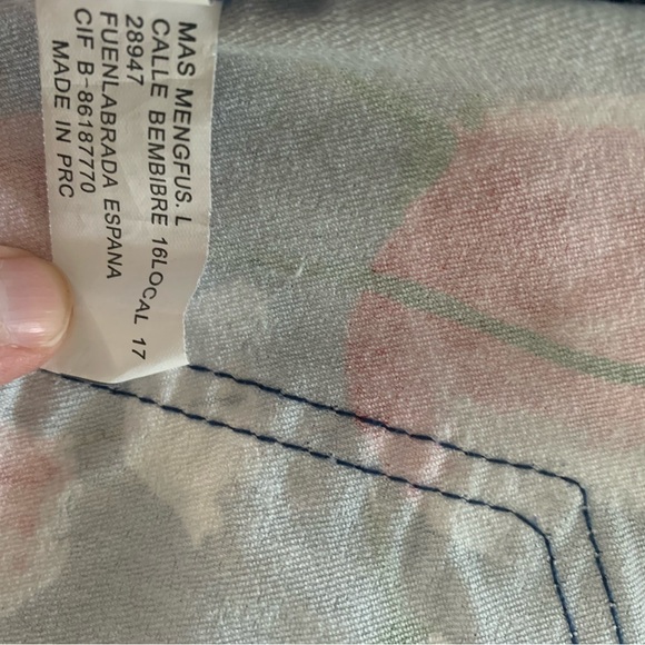 Vintage Ms floral mini skirt - Picture 6 of 6